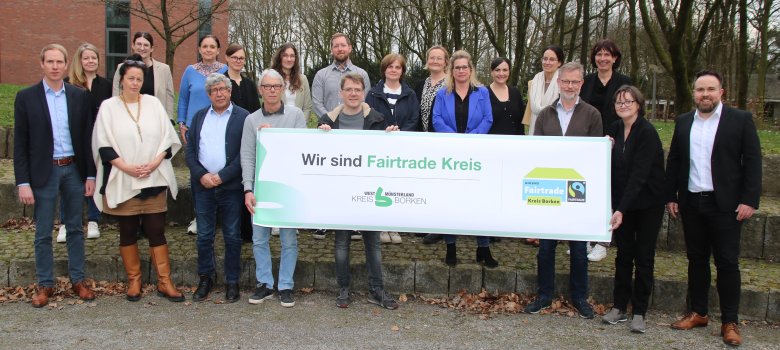 Die Mitglieder der Steuerungsgruppe Fairtrade Kreis Borken